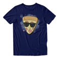 thumbnail image 2 of Disney Pixar Toy Story 5 Men's Pizza With Sunglasses Stars And Brush Stroke (Navy, S-XXXL), 2 of 4