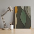 thumbnail image 4 of Abstract Green Brown Canvas Wall Art for Living Room Bedroom Bathroom, Modern Minimalist Oil Painting Texture Canvas Art Wall Decor, Artwork for Walls Home Office Decor, 8"x10", 4 of 9