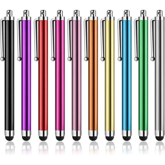 Stylus Pens for Touch Screens,Abiarst High Precision Universal Stylus for iPad iPhone Tablets Samsung Galaxy All Capacitive Touch Screens (10-Pack)