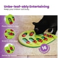 thumbnail image 3 of Catstages Nina Ottosson Buggin’ Out Puzzle & Play Cat Puzzle Feeder – Interactive Treat Game for Indoor Cats, Level 2 Slow Feeder Enrichment Toy, 13.9" x 11.5", 3 of 4