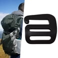 thumbnail image 2 of Cinturón de hardware Zulema Hebilla de correa de gancho G negro Mochila Equipo de campamento, 2 of 7