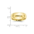 thumbnail image 3 of 10K Yellow Gold Ring Band Wedding Comfort 7mm Standard Fit Size 12, 3 of 3