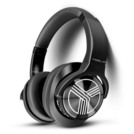 Active Noise Cancelling Stereo Headphones - TREBLAB Z2 - Over Ear Wireless Headphones - Bluetooth Stereo Sound with aptX, Active Noise Cancelling ANC Microphone, 35H Long Battery, Soft Pads Comfortable for Sports Gym Workout Travel Auriculares