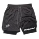 thumbnail image 4 of Short Deportivo Hombre Gym 2 En 1 Bolsa Movil Mod Bullpadel, 4 of 5