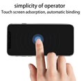 thumbnail image 3 of 2 Pack Samsung Galaxy S25 Ultra Screen Protector Privacy, 9H Anti Spy Dark Tempered Glass Screen Protector for Samsung Galaxy S25 Ultra, Easy Installation, Bubble Free, 3 of 6