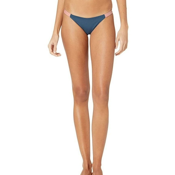 Tavik Womens Heather Bikini Swim Bottom, Blue, Small