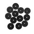 thumbnail image 2 of KAKOWELY 12pcs Plastic Amplifier Foot Speaker Computer Chassis Isolation Stand Base Pads,1.85X"X1.85"X0.63", 2 of 5