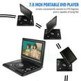 thumbnail image 5 of Portable DVD Player with HD Large Screen Rotating Screen Player +Gamepad DE, 5 of 5