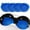 Blue, variant on Car Cup Holder Coaster, Silicone Cup Holder Insert, Universal Non-Slip Cup Holders, Car Accessories Interior for Women and Man Interior Sets 4 Pack Black