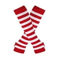 thumbnail image 1 of ZheElen Stand Out With Thick Thighs Long Socks And Gloves Set Made With Polyester And Highly Elastic Red and white 1Set, 1 of 6