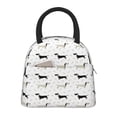 thumbnail image 2 of Haiem Dachshund Dog Printed Lunch Bag Women, Lunch Box Lunch Bag for Women, Small Leakproof Cute Lunch Tote Large Capacity Reusable Insulated Cooler Lunch Container, 2 of 6
