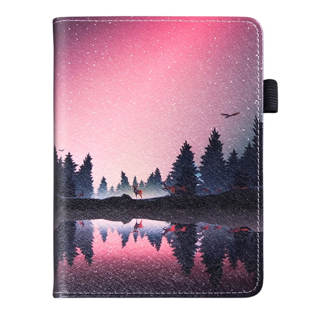 Funda para Libro Electrónico Protectora Cuero Con Función Auto Sleep Wake Kindle Paper 12.a Generación 2024 7 Pulgadas Colorsoft Signature Edition Blanco