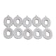 thumbnail image 4 of Guías de válvula de 20 piezas, repuesto de instrumentos de latón, sellos de resistencia al resorte, accesorios de bombardino, kits de reparación de pi Hugo Guía de válvula, 4 of 10