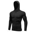 thumbnail image 2 of Leesechin Men's Fall/winter Fitness Long-sleeved Zipper Casual Hoodie Quick-drying Sports Jacket, 2 of 8