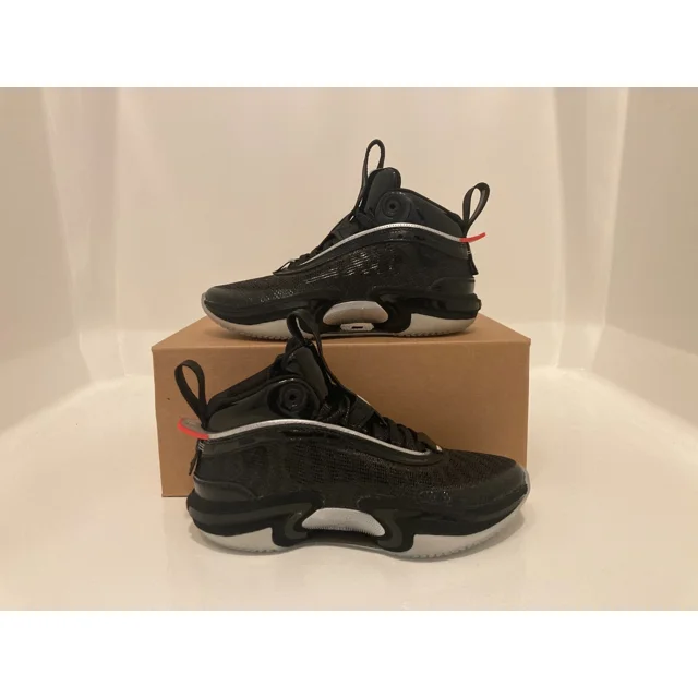 Ni - ke 5 Men/6.5 Women - Ni - ke Air Jordan 36 Jayson Tatum Mustang Black Basketball Shoes