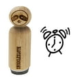 thumbnail image 1 of Alarm Clock Doodle Rubber Stamp for Scrapbooking Crafting Stamping - Large 1-1/4 Inch, 1 of 1