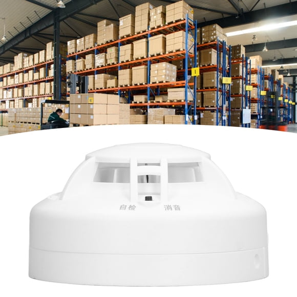 Detector De Calor, Alarma De Detección De Calor Con Sensor Térmico De Alta Precisión, Alarma De Luz Y Sonido Para Ferrocarriles