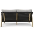 thumbnail image 6 of Simpli Home Palmetto 58 inch Wide Contemporary Outdoor Sofa in Stone Grey Polyester Fabric, Fully Assembled, 6 of 7