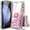 Rose Gold, variant on NGB SUPREMACY For Samsung Galaxy S24 FE Phone Case Screen Protector Ring Holder Wrist Strap Lanyard Samsung S24 FE Galaxy S24 FE Case Cover