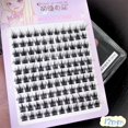thumbnail image 1 of ABpopa MengJieShangPin ® 10 Filas De Pestañas Postizas De Manga Natural Gruesas De Gran Capacidad Extensiones Segmentadas, 1 of 4