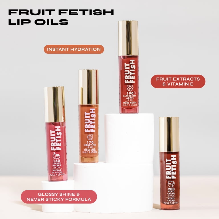 Milani FRUIT FETISH LIP OIL - 190 BlackBERRY Agave - 0.135 fl oz