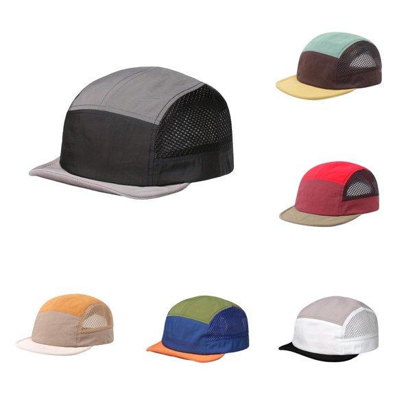 HNMKIU Lightweight Outdoor Baseball Cap Breathable Hiking Sun Hat Leisure Sports Activities Visor Black,One Size