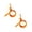 Orange 2Pcs, variant on 1 Pc Orange Peeler Tools Citrus Peel Cutter Ring Orange Peeler Plastic Orange Peeler Thick Orange/Pomegranate Peeling Tool Peeling Helper