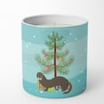 thumbnail image 4 of Carolines Treasures BB9235CDL 3.75 x 3.25 in. Unisex Russian or European Mink Christmas 10 oz Decorative Soy Candle, Teal, 4 of 5