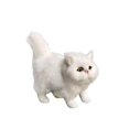 thumbnail image 3 of Figuras de gatos Mini figuras de gato de simulación en miniatura, decoración realista, de , juguete para escritorio, sala de estar, , Blanco Fanmusic Figuras de gatos, 3 of 7