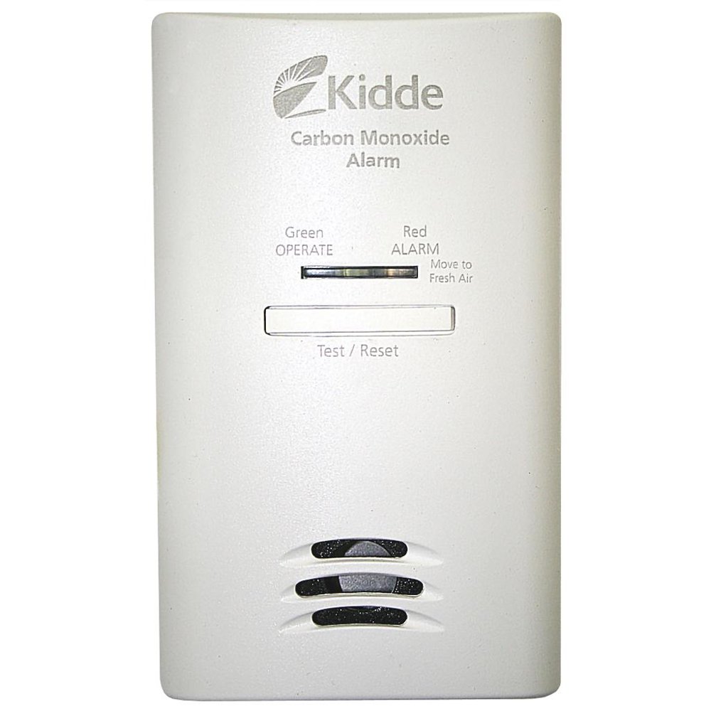 Kidde 25772 AC/DC Plugin Carbon Monoxide Alarm with Battery Backup