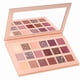 thumbnail image 1 of Paleta de sombras de ojos HUOGUO 18 colores con purpurina mate pigmentada, 1 of 5