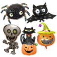 thumbnail image 2 of Halloween Calabaza Fantasma Globos Decoraciones de Halloween Spider Foil Globos inflables Juguetes Bat Globos suministros para fiestas de Halloween Feliz Sencillez, 2 of 5