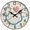 12inch/30cm, variant on 2D Flat Wooden Wall Clock An vintage skull tattoo artist wooden wall clock,silent decorative wall clock, suitable for living room, bedroom, kitchen, office - AA Battery Not Included