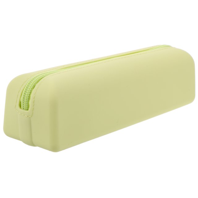 WEUVEB Bolsa Portátil De Silicona Color Amarillo Para Cosméticos Y Artículos De