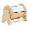 Tambor giratorio de madera Montessori, juguetes educativos sensoriales, suministros de instrumentos de cognición de Color giratorio para bebés JShteea El nuevo