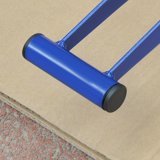 HomCom Portable Adjustable Steel Motorcycle Lift Stand/Bike Repair Rack ...