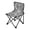 Silver Metal Flower Pattern, variant on 600D Oxford Camping Chair Portable Foldable Chair Supports 220 lbs for Picnic, Fishing, Backpacking Enchanted Flowers Painting