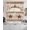 Brown Beige, variant on Vintage Texas Star Wooden Swag Kitchen Curtains Sets for Windows 24 Inch Length, Farmhouse Berry Country Short Window Curtain Panels Swags Valances and Tiers 3 Piece Set for Cafe/Dining Room