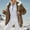 Brown, variant on Fuzzy Fleece Jacket Women Plus Size Full Zip Up Fluffy Sherpa Hooded Coat 2025 Casual Fall Winter Warm Outerwear with Pockets