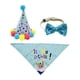 thumbnail image 3 of suministros para fiestas de cumpleaños de perros, ropa de cumpleaños para perros, adorable portátil, conjunto decorativo para fiestas de perritos para, 3 of 9