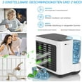 thumbnail image 3 of 4 In 1 Mini Mobile Air Conditioners, Mini Air Conditioners, Personal Air Coolers, Humidifiers, Air Purifiers, Usb Air Conditioners, 3 of 7