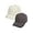 Beige & Gray, variant on 2Pcs Baby Baseball Cap Toddler Hat for Boys Girls Baby Sun Hat Cotton Kids Baseball Hat Infant Hat Cap (Gray & Black,9-24 Months)