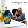 thumbnail image 7 of Snake small keepsake Urns for Adult Male Ashes set of 4 - Funeral Urn for Adult Women & Men - blue Cremation Urns for Adult Ashes Men - 1 Large Human Urn for mom and dad, 10&3 Inch, 7 of 7