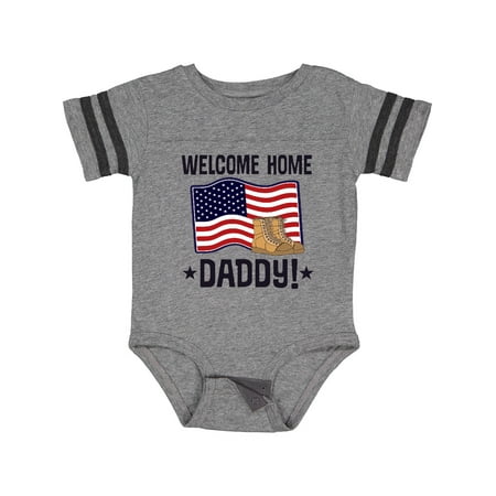 

Inktastic Military Daddy Welcome Home Gift Baby Boy or Baby Girl Bodysuit