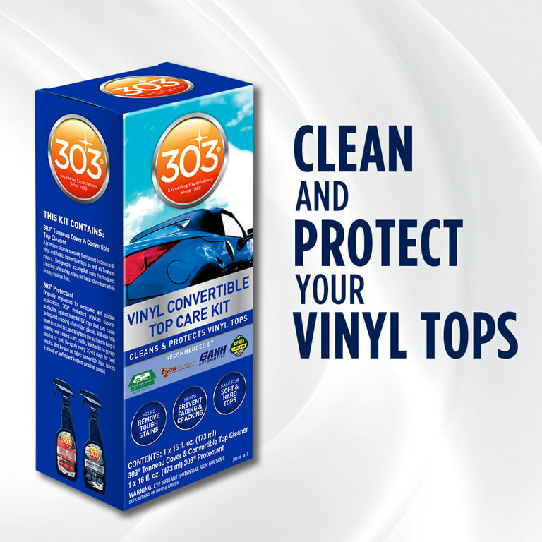 303 Convertible Vinyl Top Cleaning and Care Kit - Cleans And