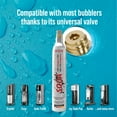 thumbnail image 2 of Party Factory 16.6 oz Cartridge CO2 Chargers for SodaStream, Aarke, Levivo, 2-Pack, 2 of 7