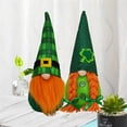 thumbnail image 3 of St Patricks Day Tomte, Gnome Room Decor, Irish Lucky Elf, Plushie, Perfect Family Gift Sweethay HA023739-00, 3 of 7