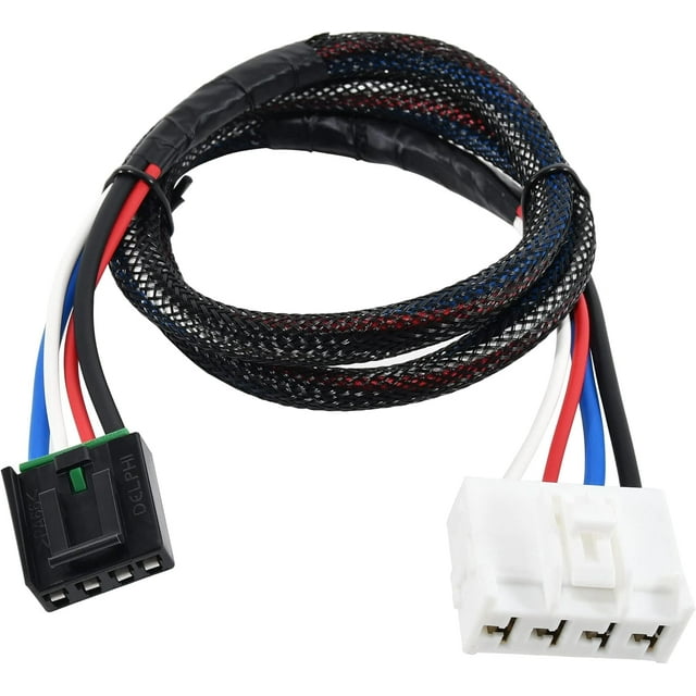 3020-P Brake Control Wiring Adapter for Dodge Ram 1995-2009/ Dodge Dakota 1997-2011/Dodge Durango 1998-2009 Plug Vehicle &Trailer Brake Controllers