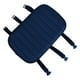 thumbnail image 4 of Cómodo cojín para asiento trasero de bicicleta con esponja de látex gruesa y tres correas de seguridad Azul, 4 of 9