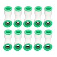 thumbnail image 1 of 10Pcs Elbow Connector PPR Hose Pipe Fitting Quick Push Connection Set Kit for Pool 20mm / 0.79in, 1 of 5